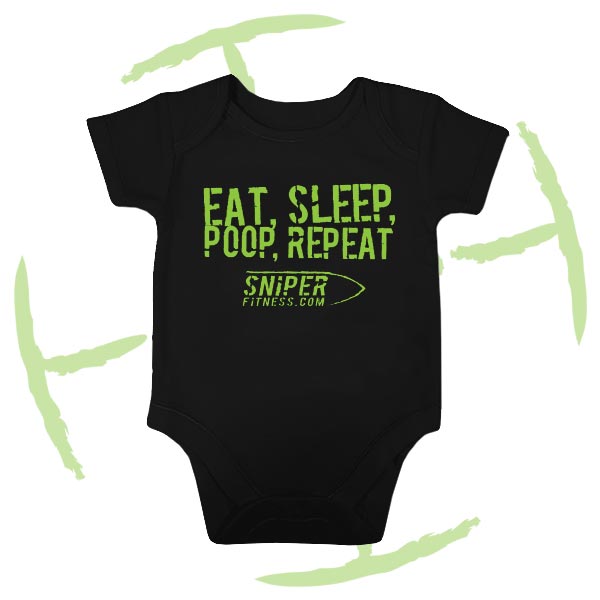 BATTLE CRY BABYGROW BLACK
