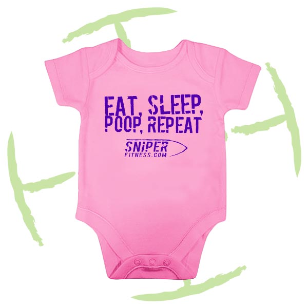 BATTLE CRY BABYGROW PINK
