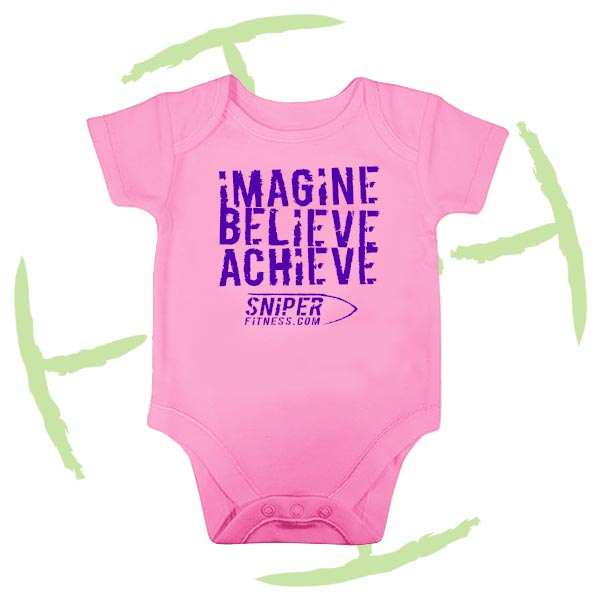 BATTLE CRY BABYGROW PINK