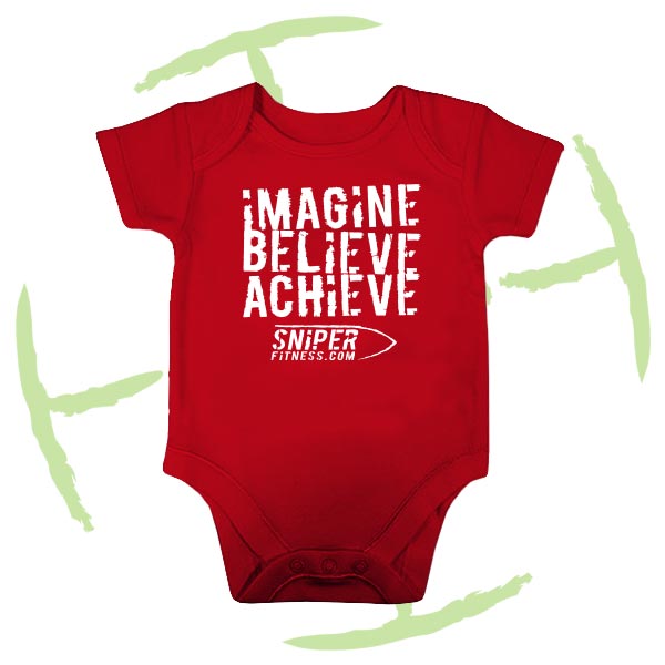 BATTLE CRY BABYGROW RED