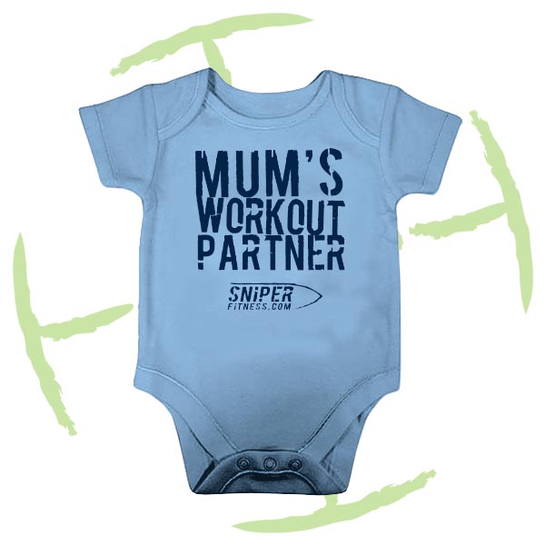 BATTLE CRY BABYGROW LIGHT BLUE