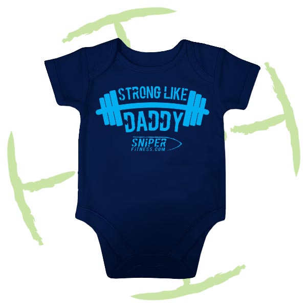 BATTLE CRY BABYGROW NAVY