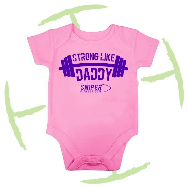 BATTLE CRY BABYGROW PINK