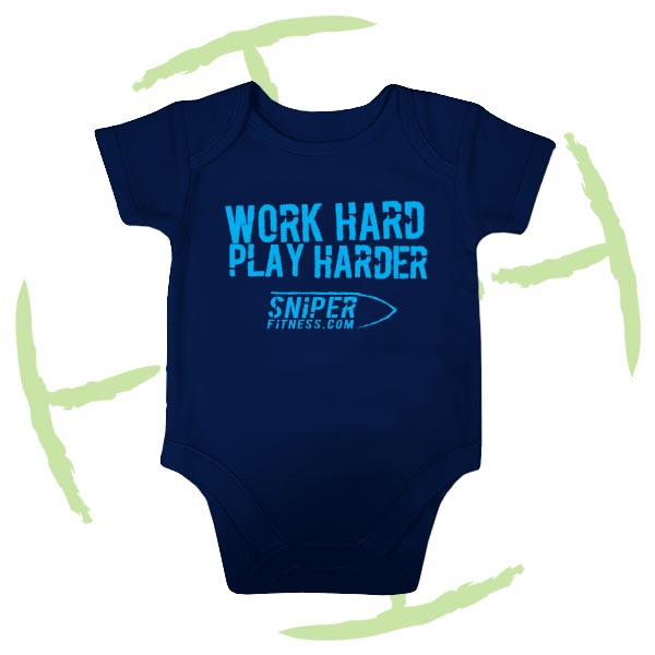 BATTLE CRY BABYGROW NAVY