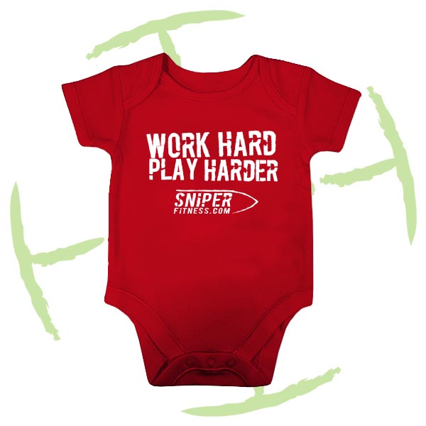 BATTLE CRY BABYGROW RED