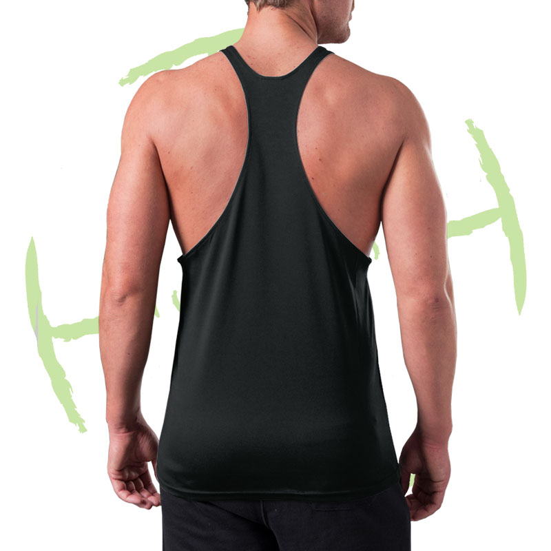 Mens 'Cool fabric' Musle Vests BLACK SNIPER MUSCLE VEST
